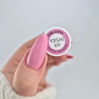 YOSHI Gél lak Pastel Paradise Pink Sands 829 6 ml