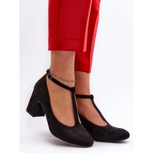 Step in style Дамски обувки с дебел ток модел 197240 Step in style