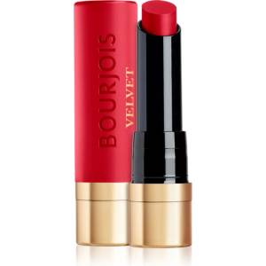 Bourjois Rouge Velvet The Lipstick дълготрайно червило с матиращ ефект цвят 08 Rubi's Cute 2.4 гр