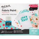 MontMarte Sada barev na textil 0077 20 x 20 ml papírový obal