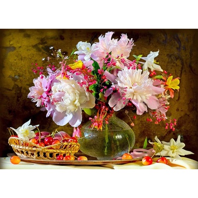 Enjoy - Puzzle Peonies Beauty - 1 000 piese