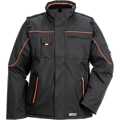 Planam OUTDOOR PIPER zimná bunda čierna oranžová