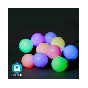 Nedis SmartLife LED Wi-Fi RGB 20 LED 10 m Android IOS WIFILP03C20