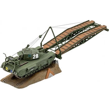 Revell Сглобяем модел Revell - Churchill A. V. R. E (R63297)