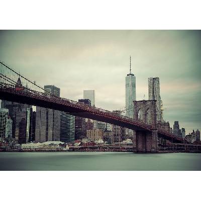 Postershop Fototapeta vliesováBrooklyn Bridge 2, rozměry 184x254 cm