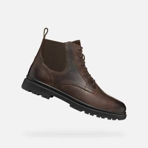Geox Тъмнокафяви мъжки боти Geox Andalo Geox | Kafyav | МЪЖЕ | 40 - zoot - 275,75 лв