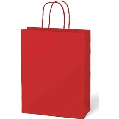 Taška dárková MFP T 5 kraft 260x320x100 mm, červená
