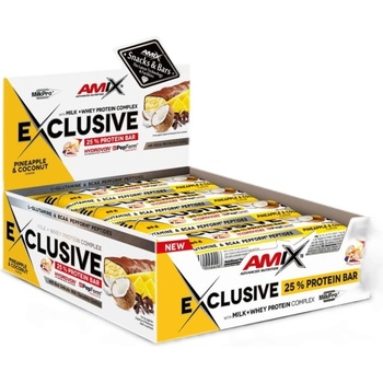 Image 1 of Amix Nutrition Exclusive Protein Bar [12 x 85 грама] Ананас с кокосов орех