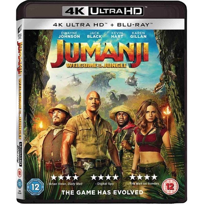 Jumanji: Vítejte v džungli! (4K Ultra HD) - UHD Blu-ray