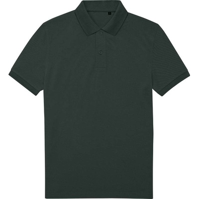 B&C My Eco Polo 65/35 Piqué polo tričko zelené dark forest