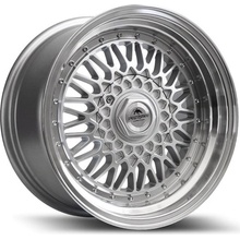 Forzza Malm 8,5X17 5X120 ET30 silver/Lip Machined