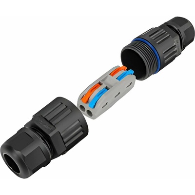 Vodotesný vysokonapäťový káblový konektor pre vodiče do Ø 2,5 mm