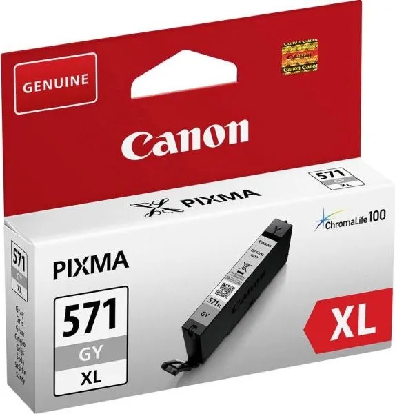 Canon CLI-571GY XL Grey (BS0335C001AA)