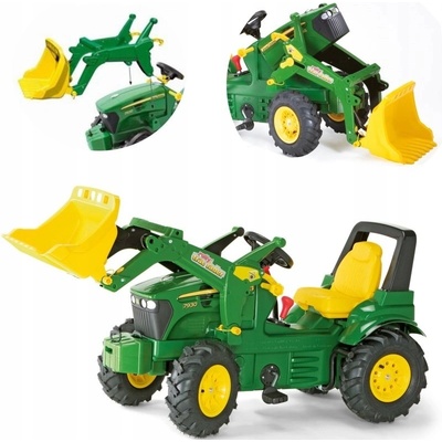 Rolly Toys John Deere 7930 s čelným nakladačom pneumatikami radením rýchl. a brzdami