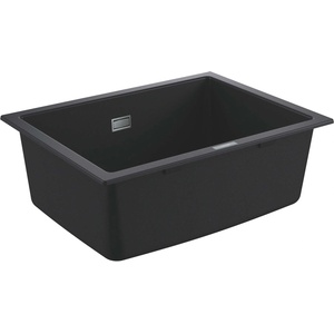GROHE - Композитна мивка за кухня K700 с изпразнител, 61x46 cm, гранитно черно 31655AP0 (31655AP0) Мивка за вграждане