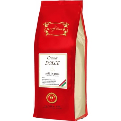 Caffellini Crema Dolce 85 % arabica 15 % robusta zrnková 1 kg