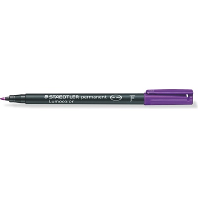 STAEDTLER Маркер Staedtler Lumocolor 318 OHP F, лилав (21108-А-ЛИЛАВ)