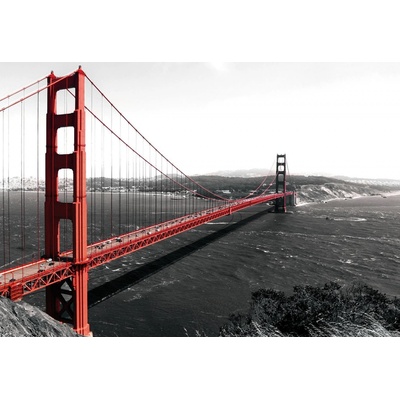 Postershop Fototapeta vliesová Golden Gate Bridge 1 , rozměry 104x70,5 cm