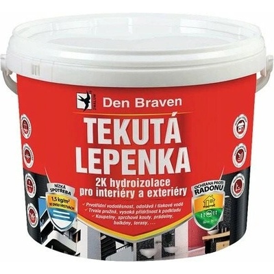 DEN BRAVEN Tekutá lepenka 2K hydroizolace RL 7kg