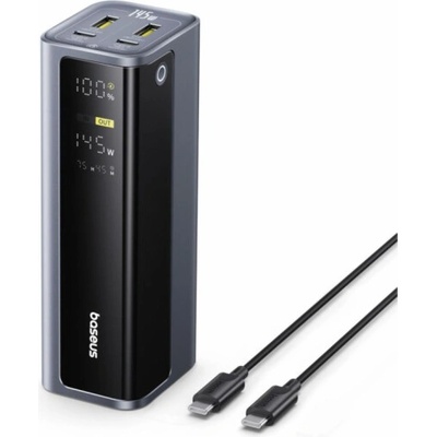 Powerbanka Baseus EnerGeek GP12 20800mAh, 145W černá – Hledejceny.cz