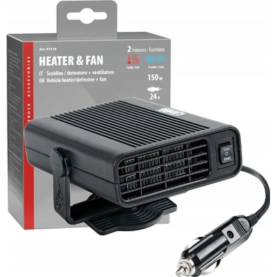 Ventilátor a ohřívač Heater & Fan 24V/150W LAMPA | Zboží Auto
