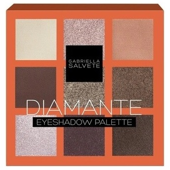 Gabriella Salvete Eyeshadow 9 Shades Palette paletka očných tieňov 01 Diamante 9 g