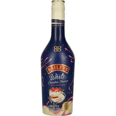 Baileys White Choco with Raspberry 17% 0,5 l (holá láhev)