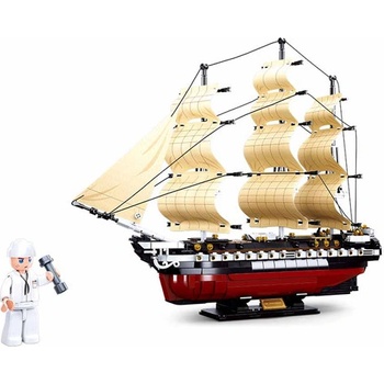 Sluban B0836 Fregata USS Constitution plachtová vojnová loď