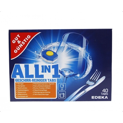 G&G Tablety do myčky All in one 40 ks