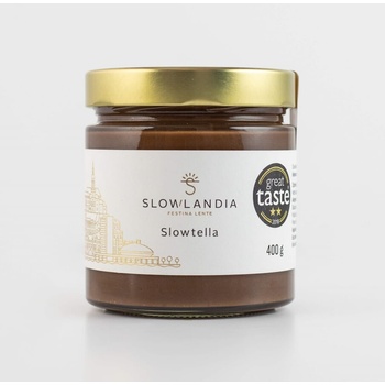 Slowlandia Slowtella krém jemné lieskové orechy/kakao 400 g