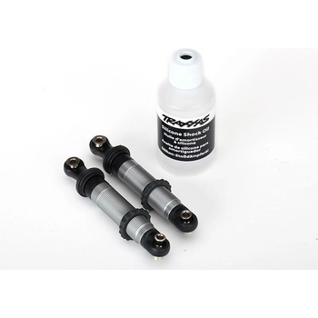 Traxxas Shocks, GTS, silver aluminum (assembled with spring retainer, TRX8260 (TRX8260)
