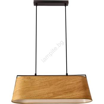 Candellux Пендел MILBURY 2xE27/40W/230V кафяв (CA1018)