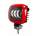 Led бар-халоген, червен 30w 8184