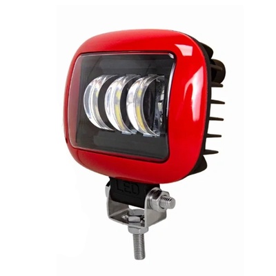 Led бар-халоген, червен 30w 8184