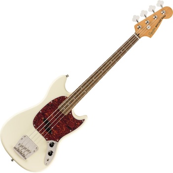 Squier Classic Vibe 60s Mustang Bass LRL Olympic White Електрическа бас китара