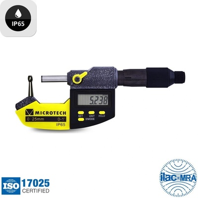 Microtech Electronic Дигитален микрометър за тръби Microtech CertiMet TUBE - 25-50 мм, 0, 001 мм (110350501)