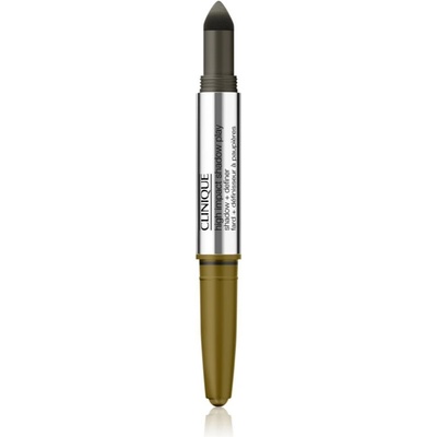 Clinique High Impact Shadow Play Shadow & Definer oční stíny v tužce duo Mixed Greens 1,9 g