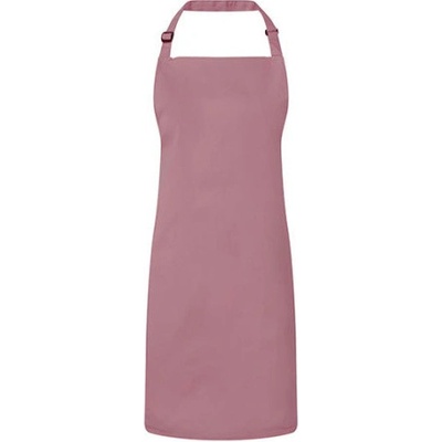 Premier Workwear Klasická zástěra za krk PR150 Rose Pantone 5015C 72x86cm