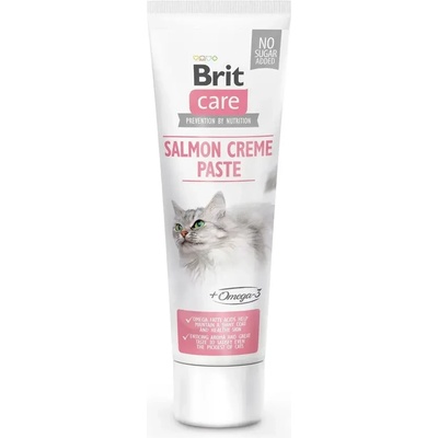 Brit Care Cat Functional Paste Salmon Creme със сьомга и Омега-3