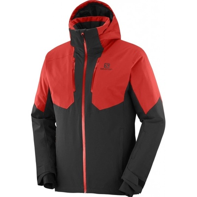 Salomon STRIDE jacket M čierna/červená