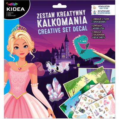 kidea - Творчески комплект с ваденки Принцеси 92550