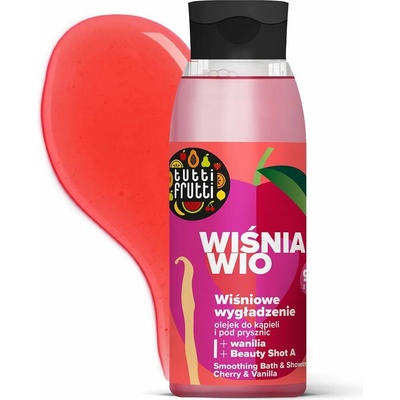 Farmona Tutti Frutti Cherry & Vanilla sprchový a kúpeľový olej 400 ml