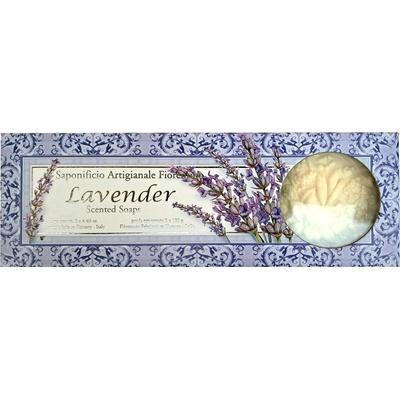 Saf Fiorentino mydlo levanduľa 3 x 125 g