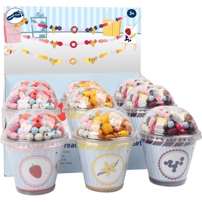 Small Foot korálky Candy červená – Hledejceny.cz