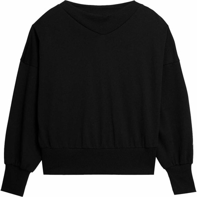 4F Sweatshirt W čierna