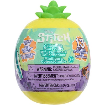 Disney Stitch Stitch Мини фигура изненада в капсула ананас (1011041f)