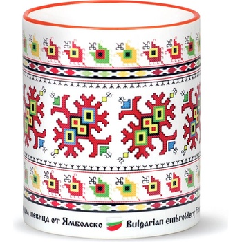 Image 1 of Чаша с шевица от Ямболско (Тракийска фолклорна област) (ya2017 01)