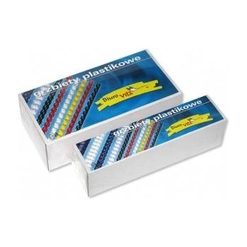 Argon Ridges for binding boards 19/20 mm 100 pcs. , red