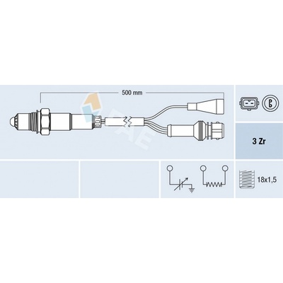 Lambda sonda FAE 77105