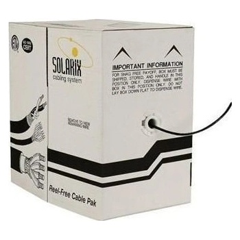 Solarix SXKD-5E-UTP-PE UTP Cat5e, drát, 305m